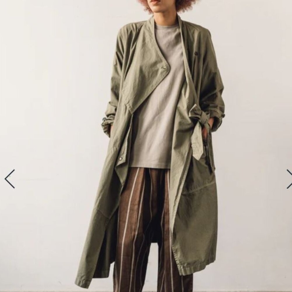 Kapital Made in Japan Ripstop Army Gurkha Coat, Khaki (Size 1)